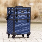 Imperial Riding Grooming Box Stackx  Deluxe - Sapphire