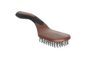 Imperial Riding Staart & Manenborstel Boomerang - Bronze Metallic