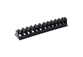 Harry's Horse Zwepenhouder 11 Zwepen - Zwart