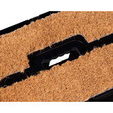 QHP Opstapkruk Step-up met Mat - Zwart