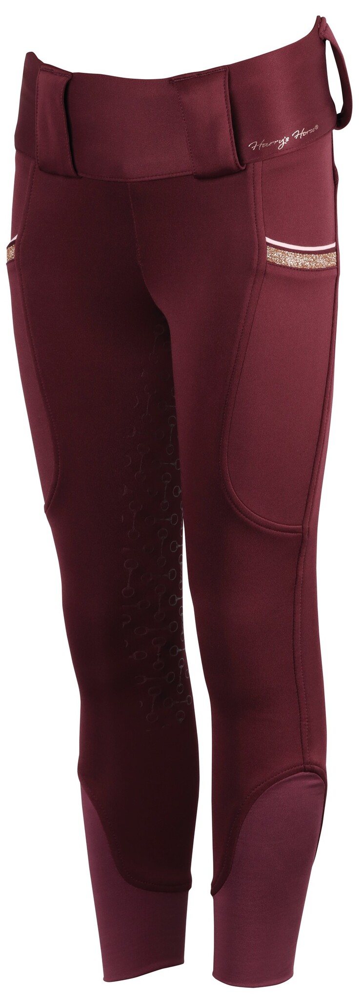 Harry's Horse Rijbroek Equitights Lou-Lou Söll - Maroon-Banner