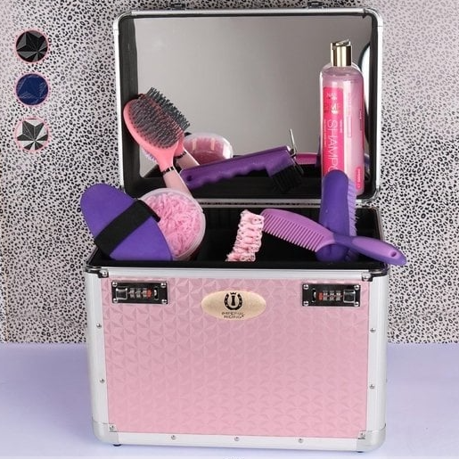 Imperial Riding Grooming Box IRHShiny - Roze