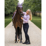 QHP Rijbroek softshell Emma full grip - Navy