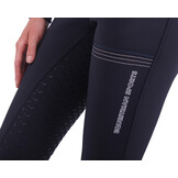 QHP Rijbroek softshell Emma full grip - Navy