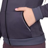 QHP Sweatvest Fayen Junior - Ash - Maat 140