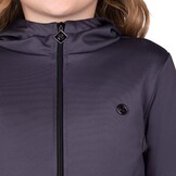 QHP Sweatvest Fayen Junior - Ash - Maat 140