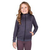 QHP Sweatvest Fayen Junior - Ash - Maat 140