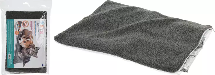 Pets Collection Zelfverwarmend Kussen - Grijs