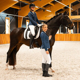 QHP Winter rijlegging Juliet Full Grip - Wit