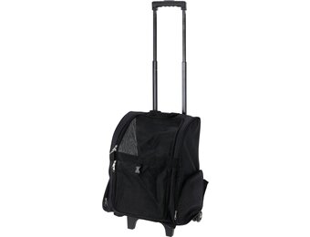 Pets Collection Dieren Trolley & Rugzak - Zwart