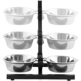 Dogs Collection H Standaard Voer & Waterbak - 1.8 liter