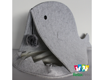 Cats Collection Haaienmand - Grijs