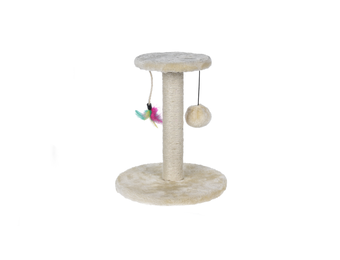 Cats Collection Krabpaal met Speelgoed - Beige