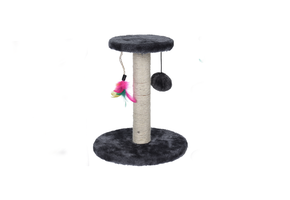 Cats Collection Krabpaal met Speelgoed - Grijs