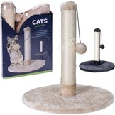 Cats Collection Krabpaal Classic met Speelbal - Beige
