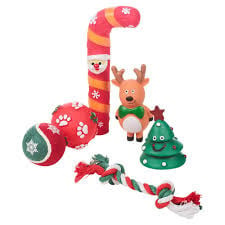 Dogs Collection Kerstspeelgoed - 6 delig