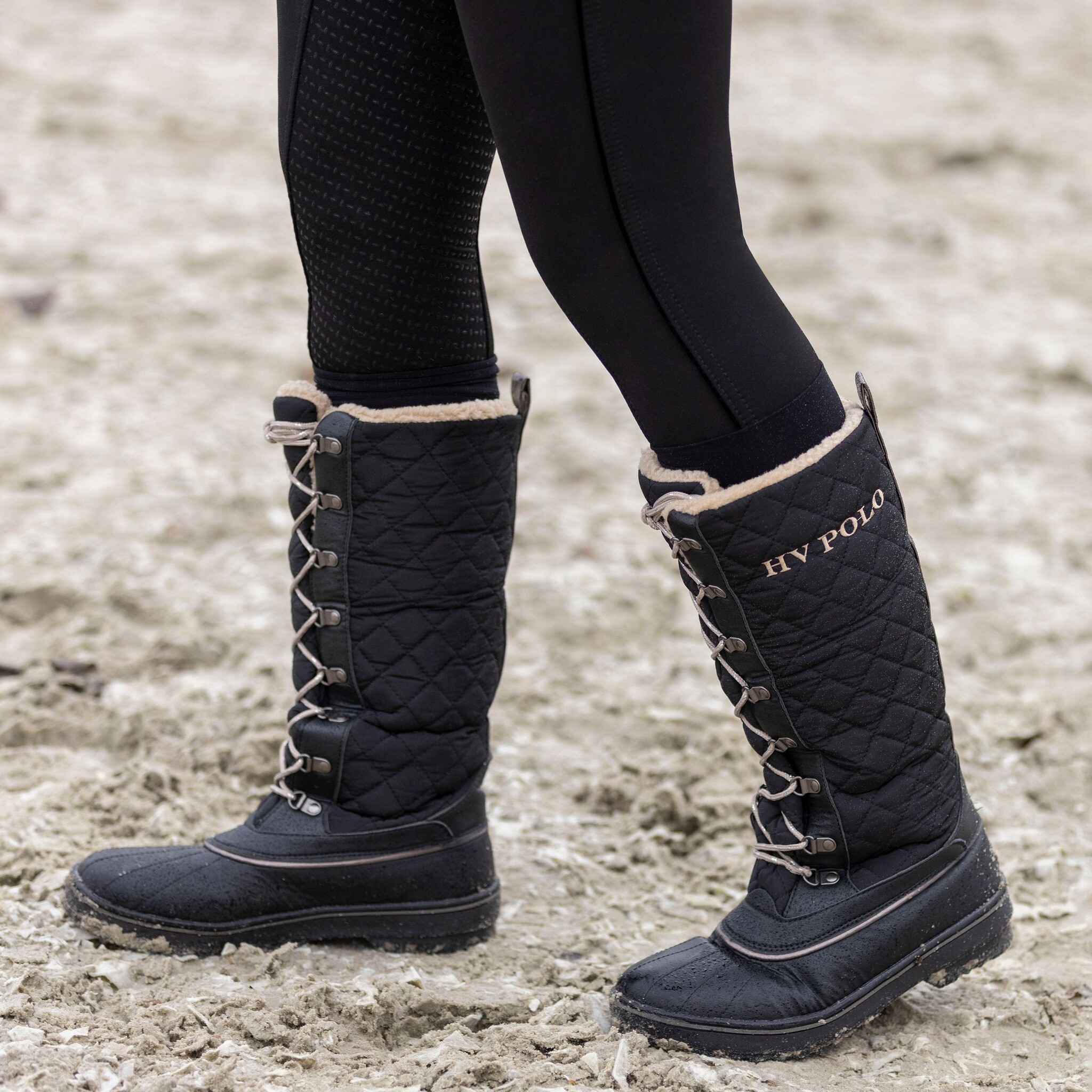HV Polo Glaslynn Long - Zwart - Maat 38