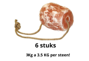 Sectolin Himalaya Liksteen 3-3.5 kg per stuk  - 6 stuks