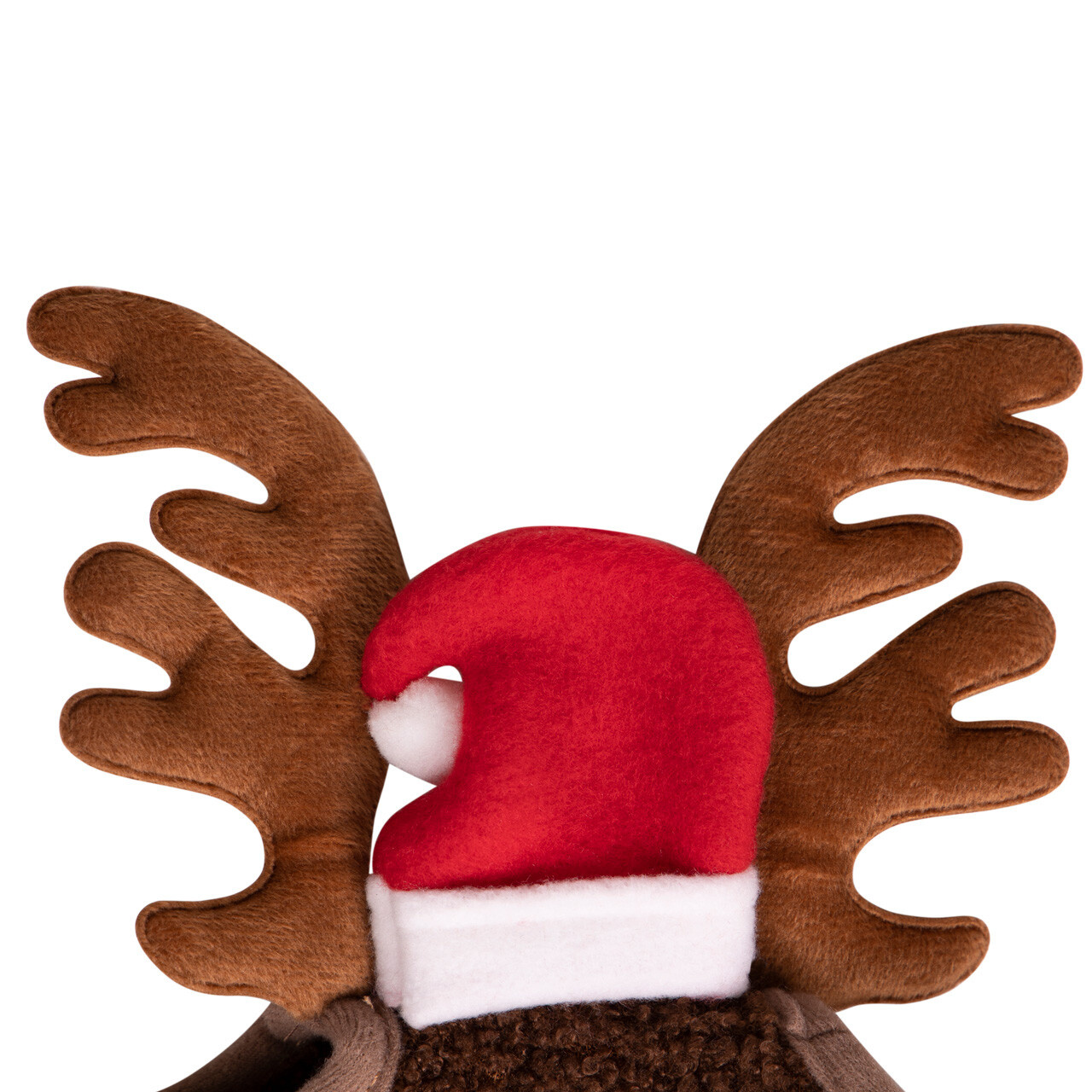 QHP Kerstmuts Paard met gewei - Rood