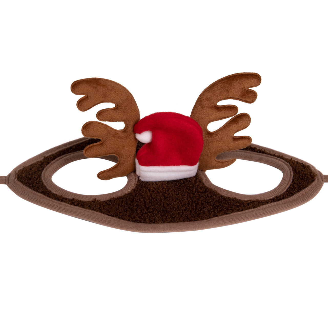 QHP Kerstmuts Paard met gewei - Rood