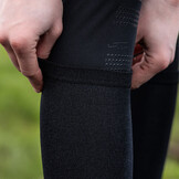 QHP Kniekous gift box (set van 2) - Zwart & Grijs