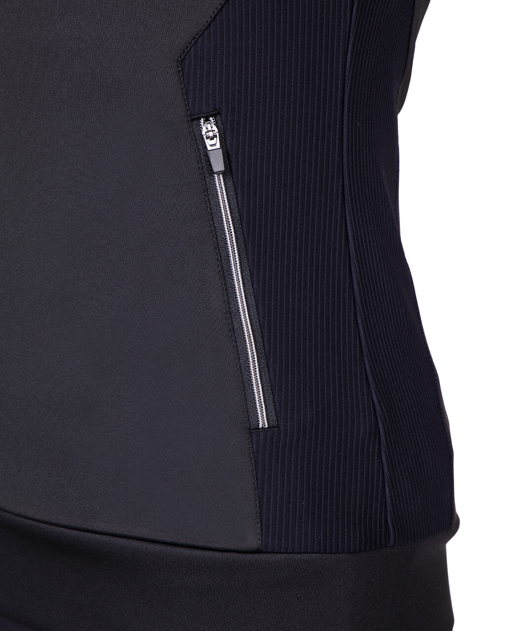 QHP Sweatvest Djune - Zwart - Maat 38