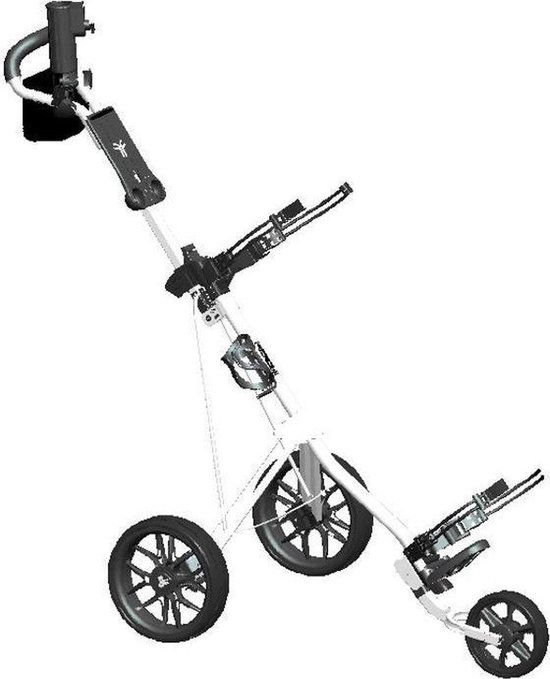 FastFold Force Golftrolley - Wit
