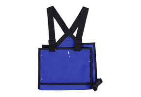 QHP  Rugnummerhouder - Kobalt Blauw