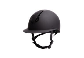 Harry's Horse Veiligheidscap Pro F1 Mat - Zwart