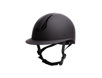 Harry's Horse Veiligheidscap Pro F1 Mat - Zwart