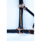 HB Veulenhalster Diamand Rosegold - Zwart