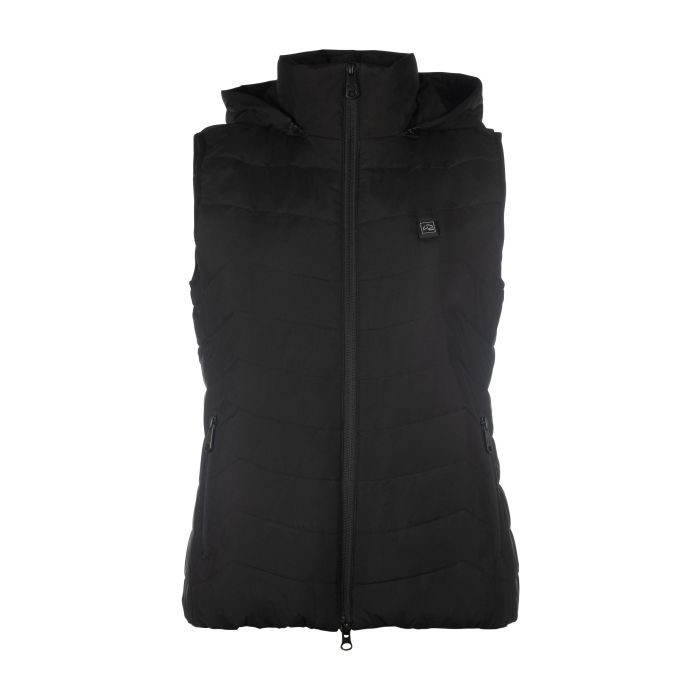 HKM Verwarmde Bodywarmer High Temperature Style - Zwart