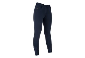 HKM Verwarmde Rijbroek Comfort Style - Deep Blue
