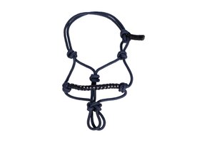 HKM Hobby Horse Touwhalster - Donkerblauw