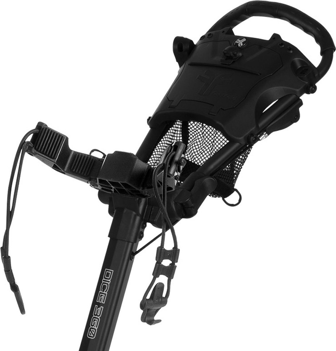 FastFold Dice Golftrolley - Zwart