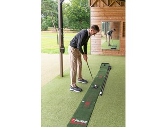 Golf Putting Mat - Incl. Terugkeersysteem - 30x237 cm