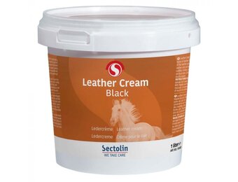 Sectolin Leather Cream Black - 1L