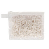 QHP Invlechtelastiekjes - Wit