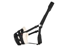 Imperial Riding Graasmasker - Met Fur - Zwart