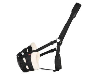 Imperial Riding Graasmasker - Met Fur - Zwart