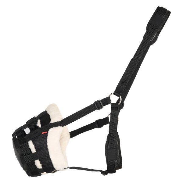 Imperial Riding Graasmasker - Met Fur - Zwart