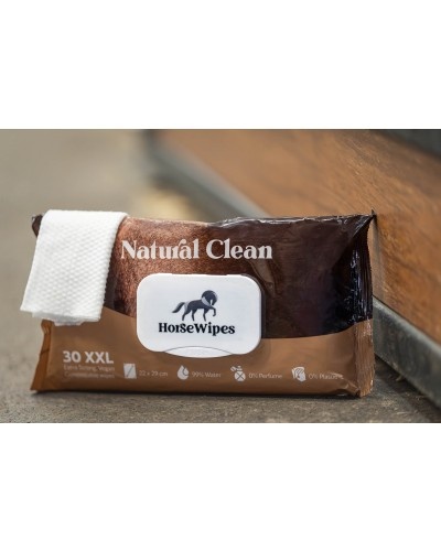 Horse Wipes Natural Clean 30 XXL wipes