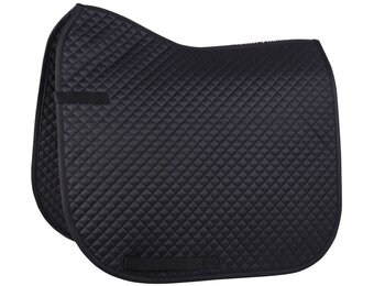 Harry's Horse Zadeldek Delux 15mm - Dressuur - Full - Zwart