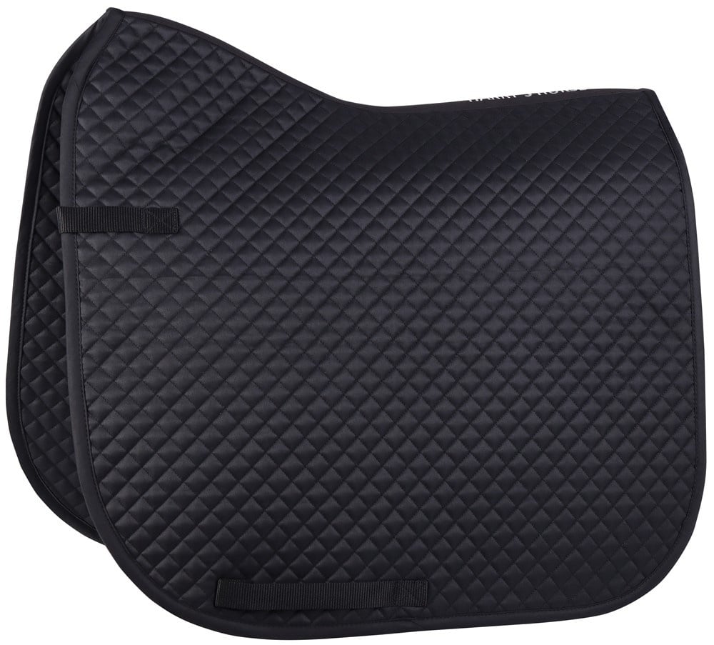 Harry's Horse Zadeldek Delux 15mm - Dressuur - Full - Zwart
