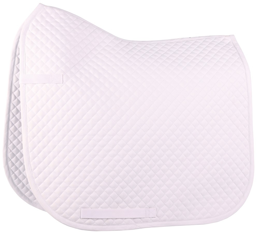 Harry's Horse Zadeldek Delux 15mm - Dressuur - Full - Wit