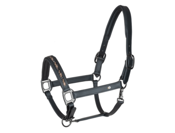 Waldhausen X-Line leren Halster Crystal - Zwart