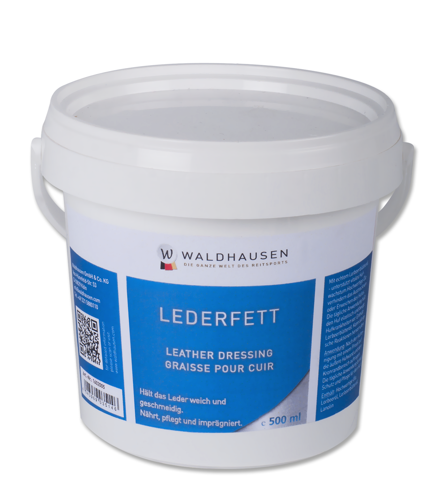 Waldhausen Leervet - Kleurloos - 1L