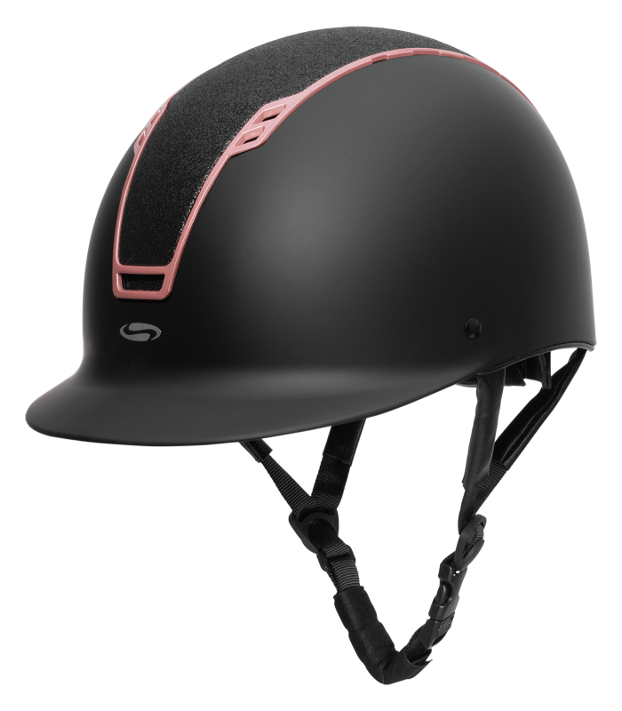 Swing Rijhelm H22 Shine - Mat Zwart - Glans Roségoud