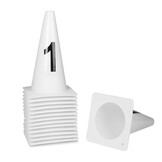 Horka Hindernisnummers Pionnen - Set van 15