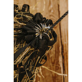 Hippo Tonic Tunnel Hooinet van 2 meter - Zwart